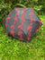 Pop-Up Mākeke - Lei'ohu Designs - Compact Umbrella - Ulaula - In Use