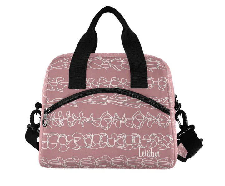 Pop-Up Mākeke - Lei&#39;ohu Designs - Insulated Cooler Lunch Bag - Na Lei