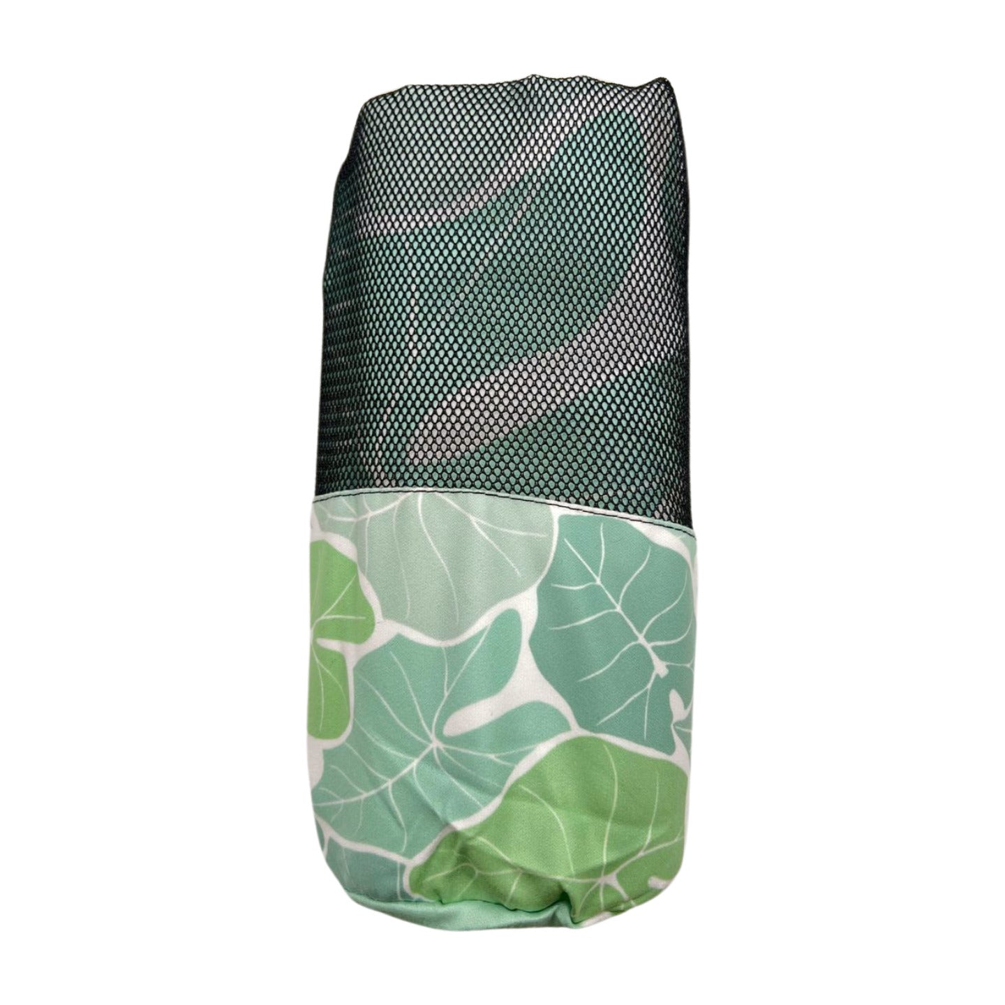 Pop-Up Mākeke - Lei'ohu Designs - Microfiber Beach Towel - Kalo Dream - Front View
