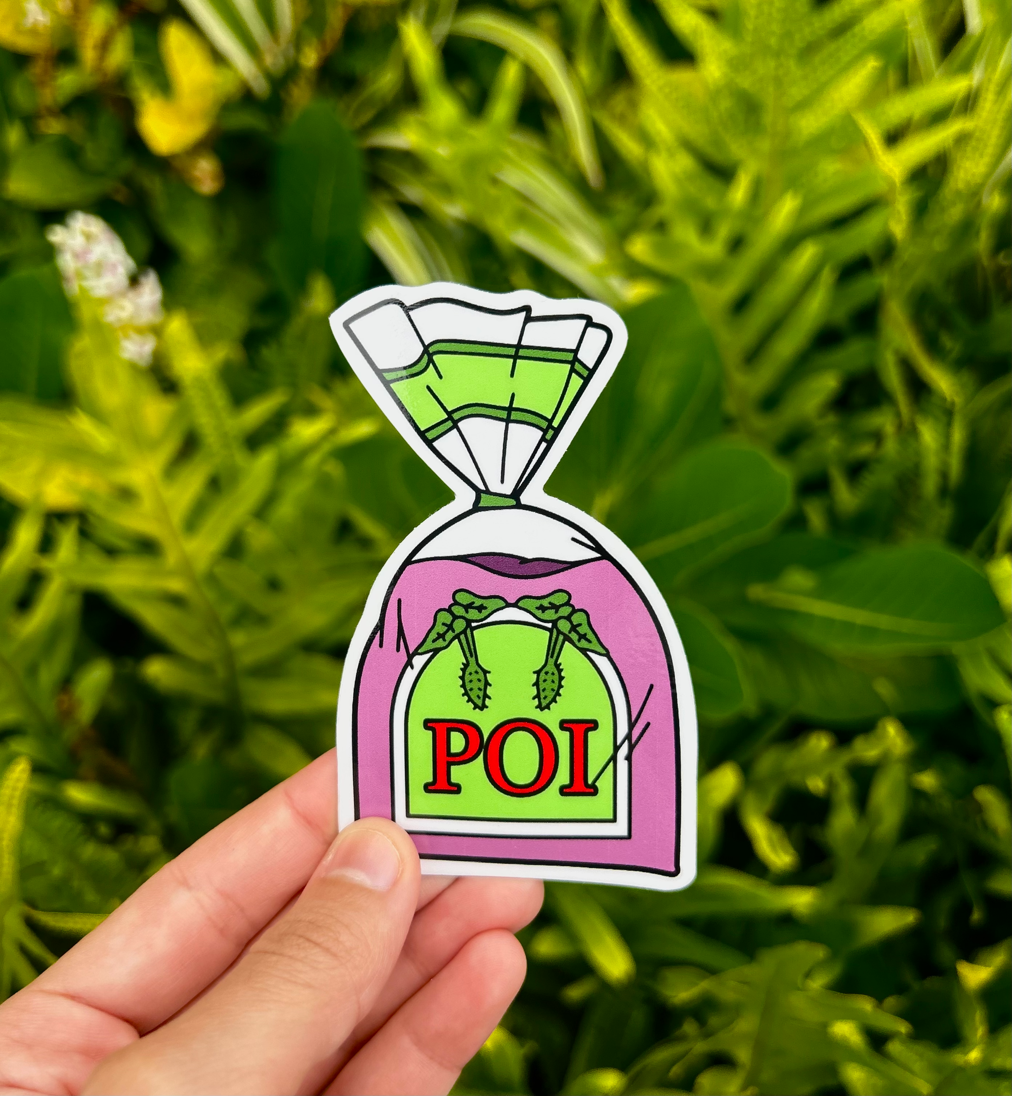 Pop-Up Mākeke - Mahea Leah - Bags of Poi Sticker