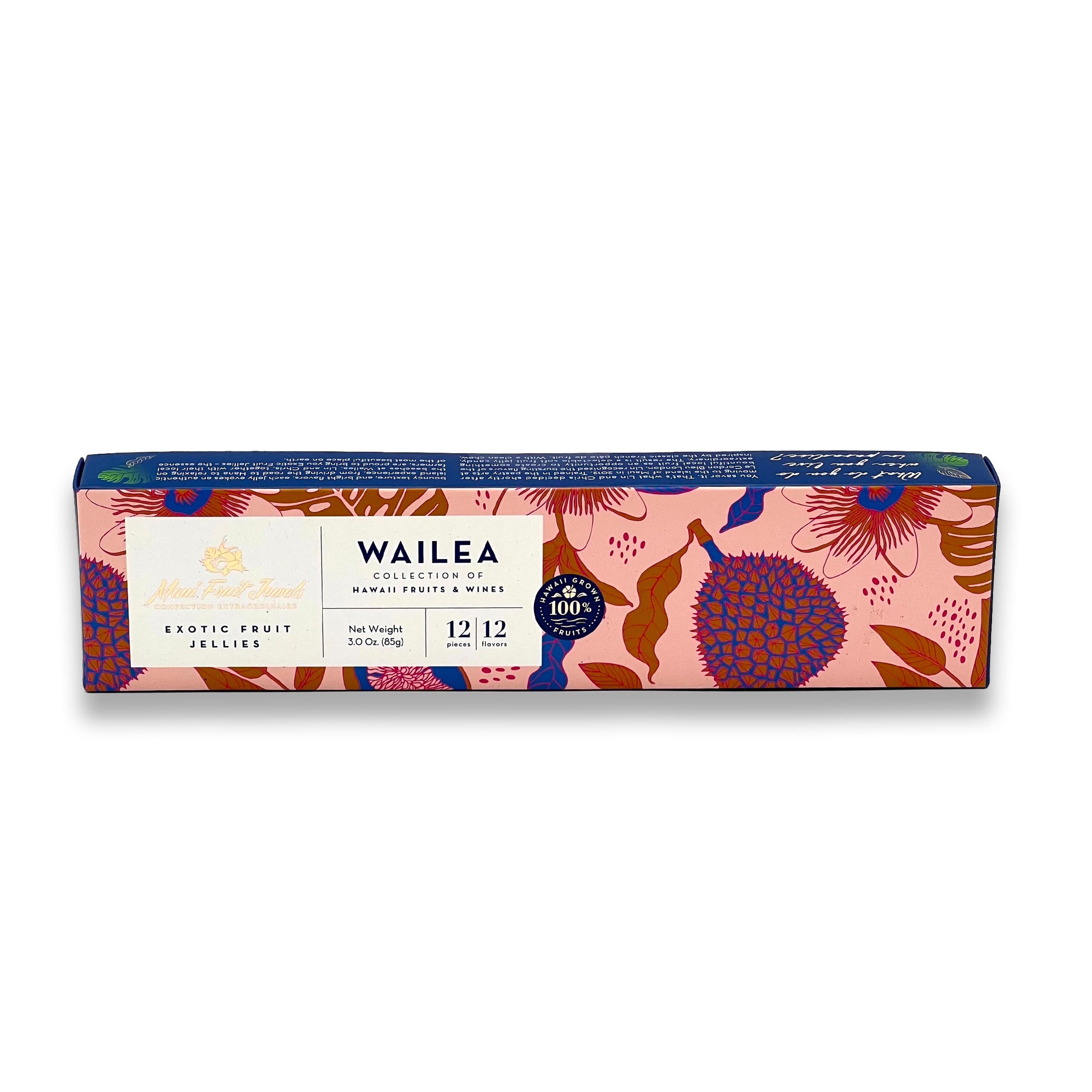 Pop-Up Mākeke - Maui Fruit Jewels - Exotic Fruit Jellies - Wailea (Fruit & Wines) - Closed Box