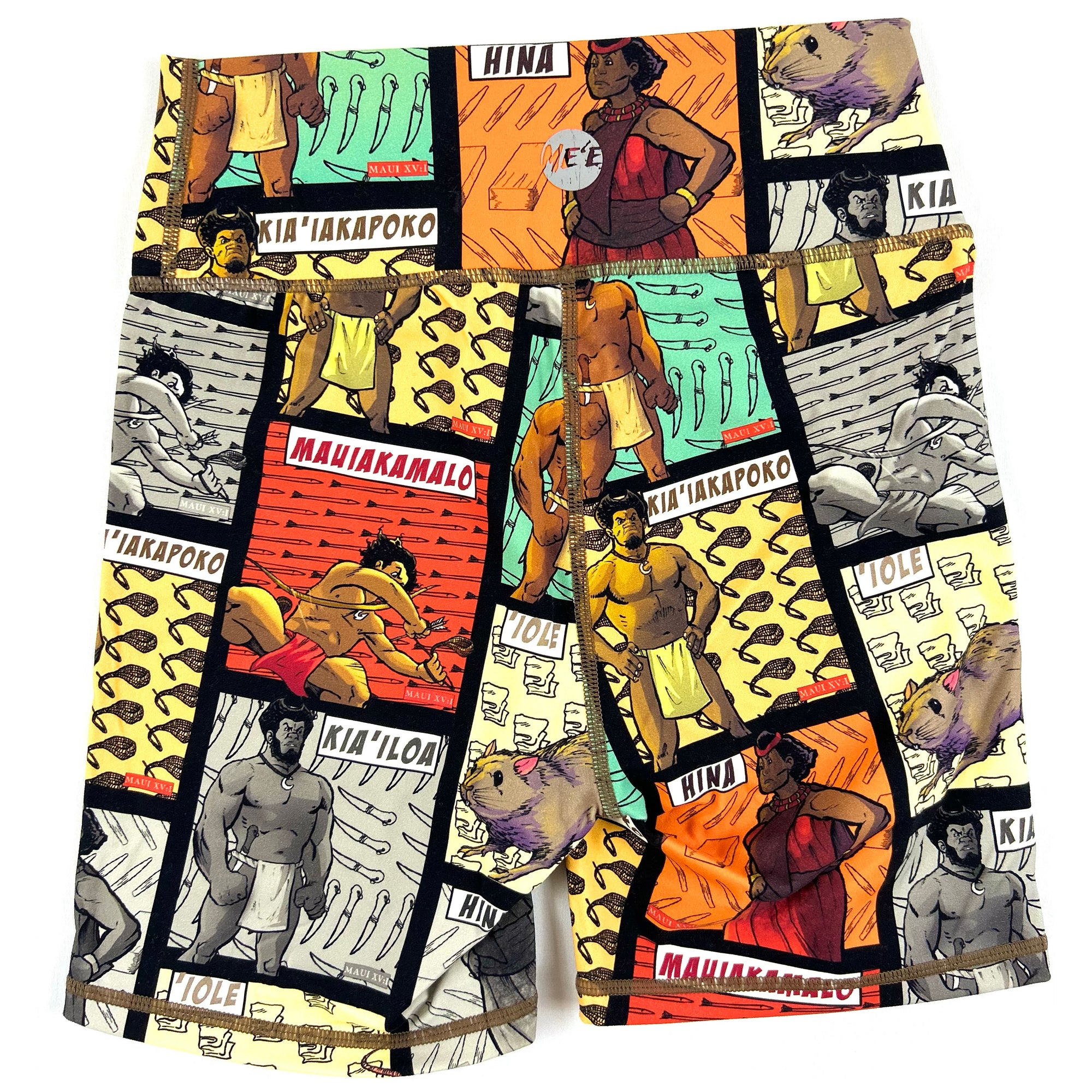 Maui Comic-Printed Shorts