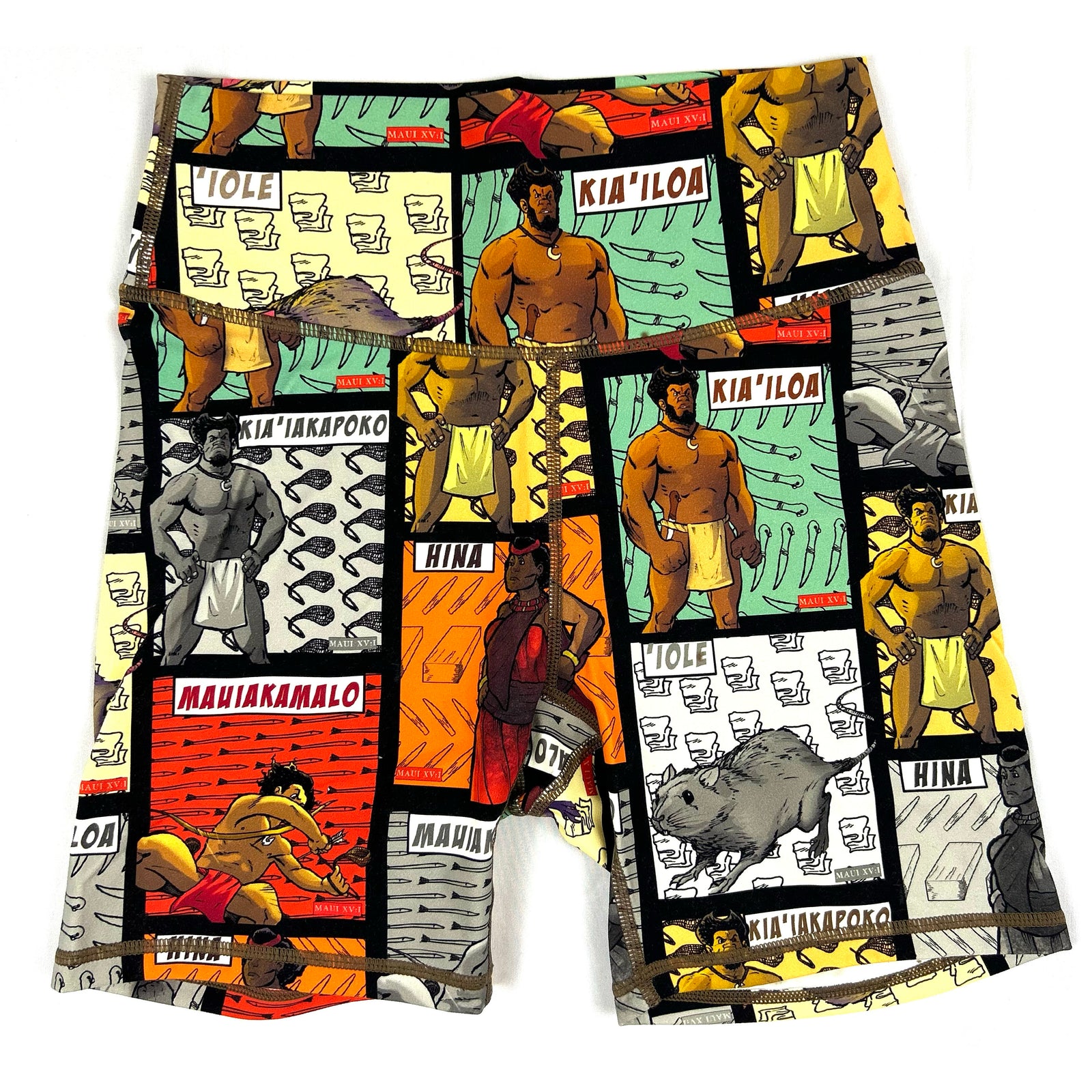 Maui Comic-Printed Shorts
