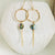 Pop-Up Mākeke - Nola Studio + Boutique - Gold Filled Abalone Hoop Earrings