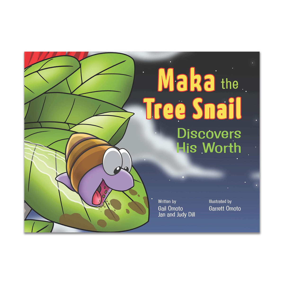 Pop-Up Mākeke - Partners in Development Foundation - Maka the Tree Snail Discovers His Worth Children&#39;s Book
