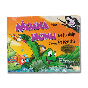 Pop-Up Mākeke - Partners in Development Foundation - Moana the Honu Gets Help from Friends Children's Book