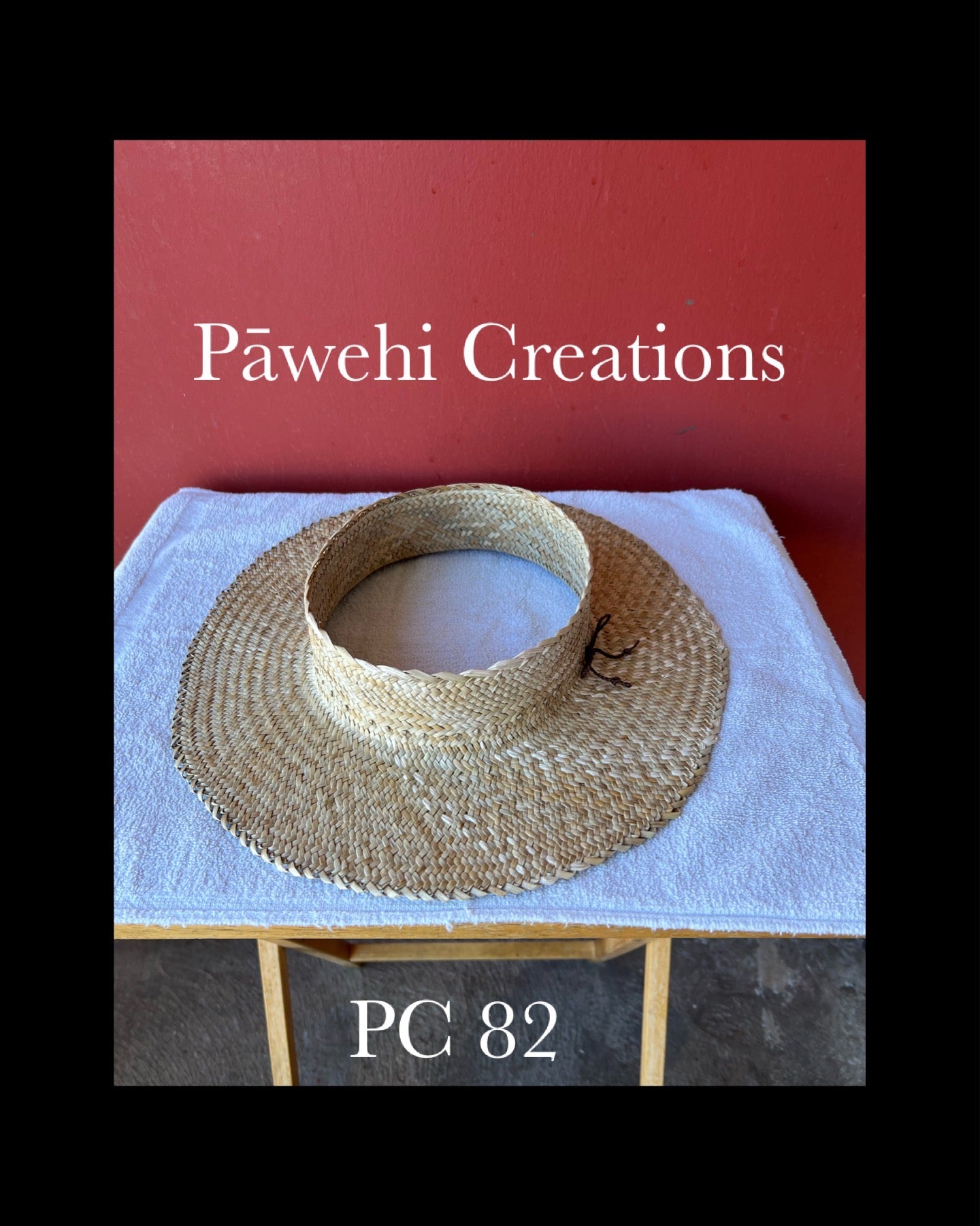 Pop-Up Mākeke - Pawehi Creations - Piko ʻOle Pāpale - Style #82