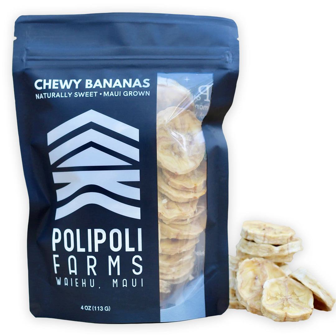 Pop-Up Mākeke - Polipoli Farms - Chewy Bananas