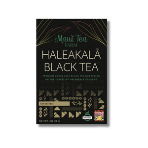 Pop-Up Mākeke - PonoInfusions - Organically Grown Haleakala Black Tea - Front View