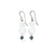Pop-Up Mākeke - Stacey Lee Designs - Juicy Dangle Earrings - Peacock Freshwater Pearls - Front View