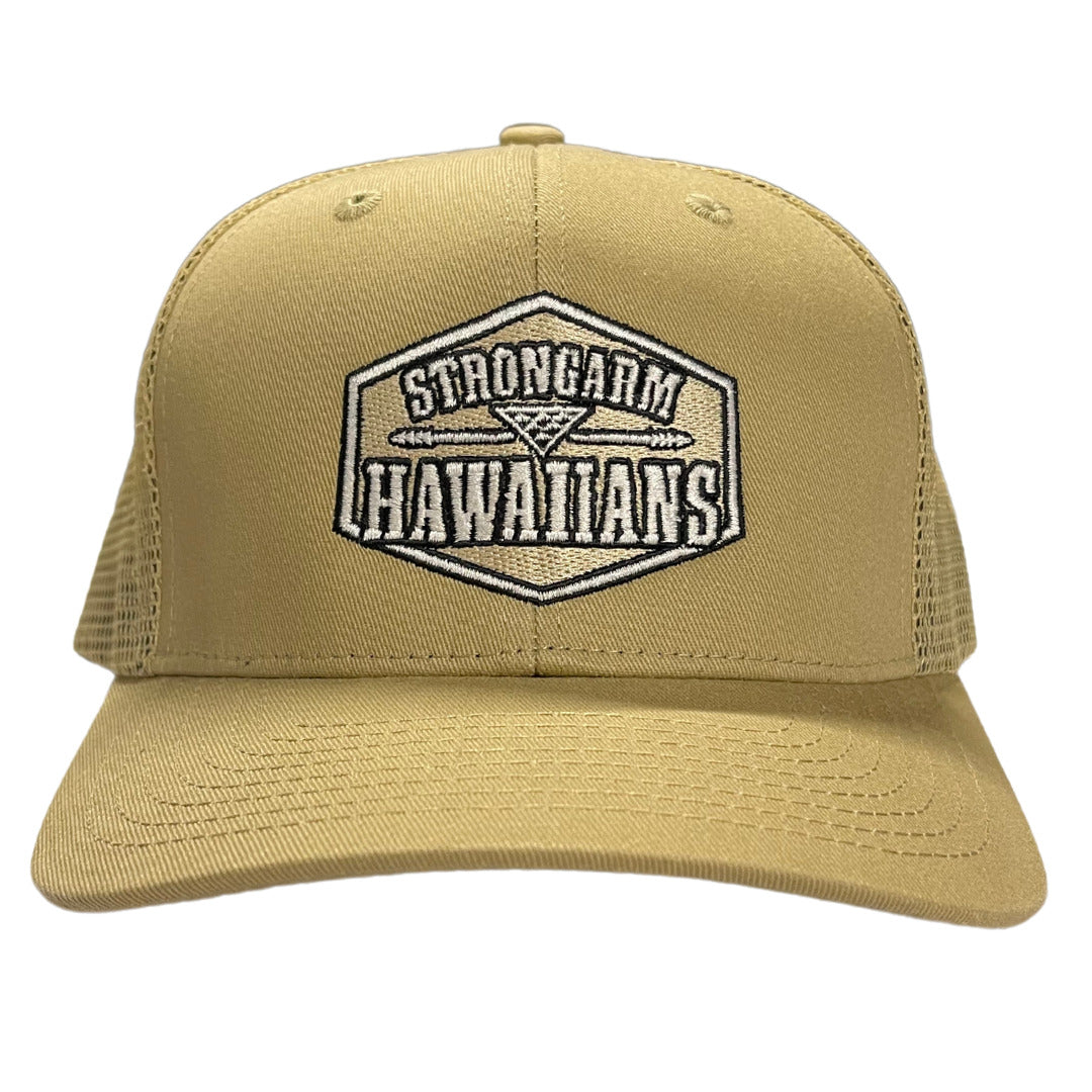 Pop-Up Mākeke - Strongarm Hawaiians - Strongarm Gold Trucker Hat