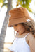 Pop-Up Mākeke - Tag Aloha - Keiki Reversible Bucket Hat - Catch a Tan - Solid Side