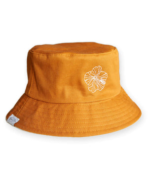 Pop-Up Mākeke - Tag Aloha - Reversible Bucket Hat - Catch a Tan - Side One