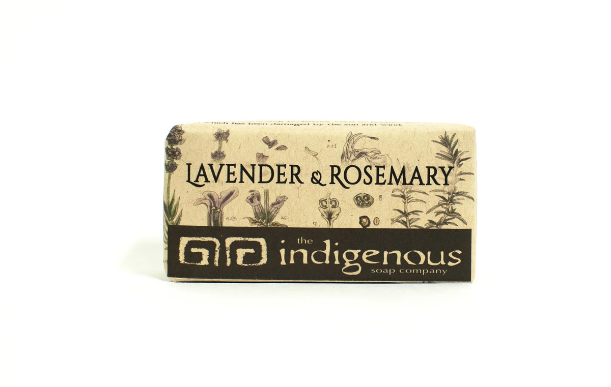 Pop-Up Mākeke - The Indigenous Soap Company - Lavender &amp; Rosemary Soap Bar