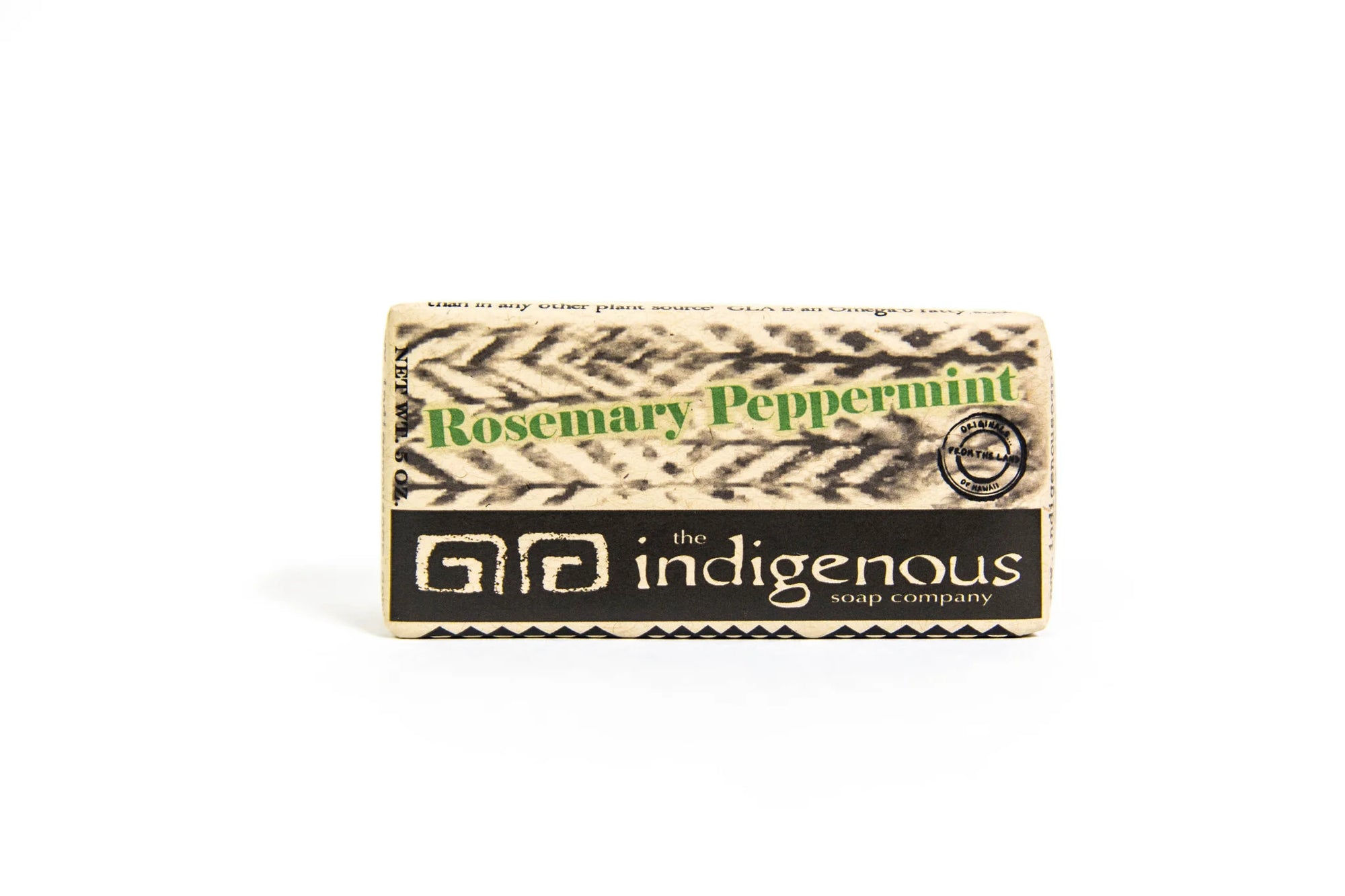 Pop-Up Mākeke - The Indigenous Soap Company - Rosemary Peppermint Soap Bar