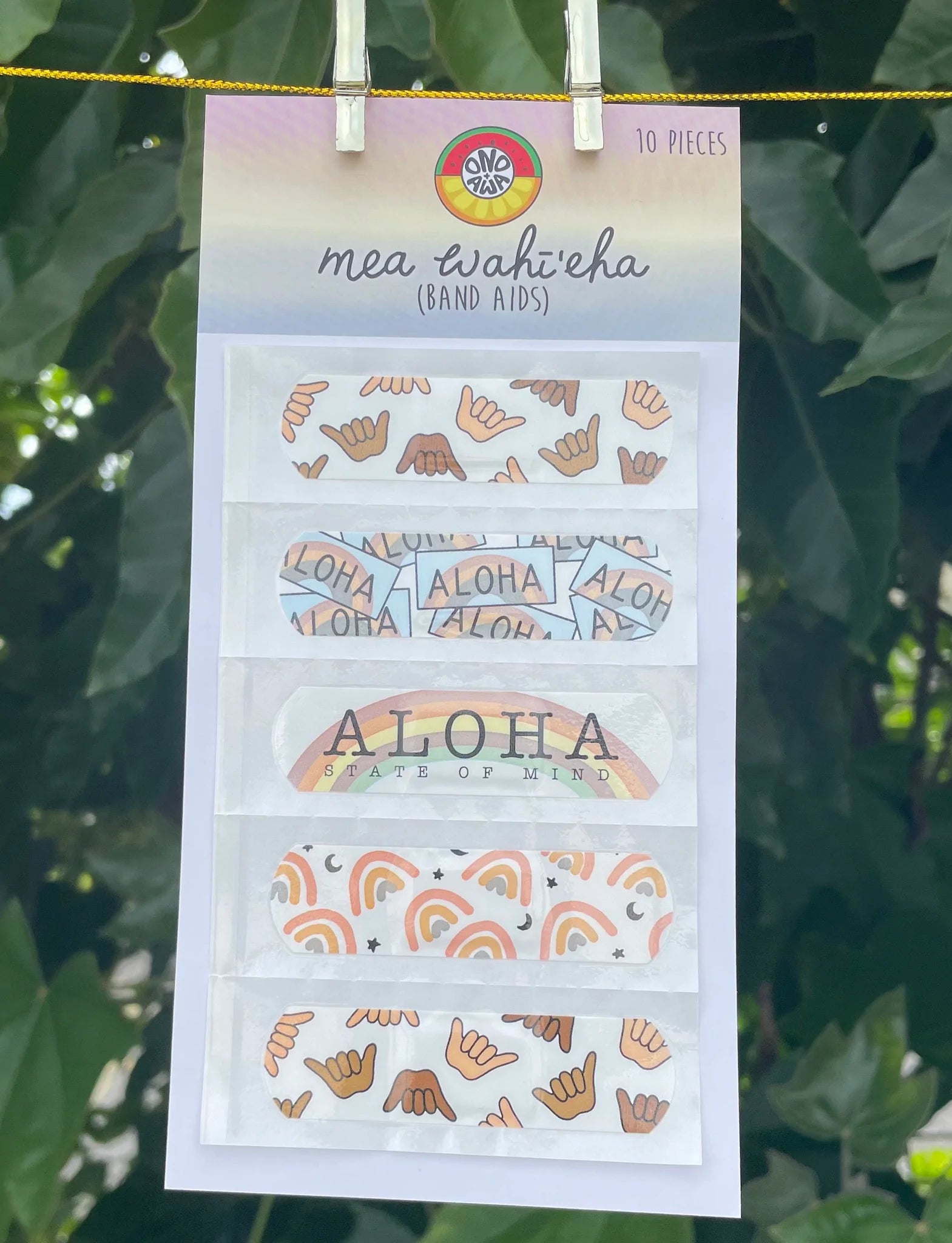 Pop-Up Mākeke - 'Ono + Awai Keiki Club - Waterproof Band Aids (Mea Wahīʻeha) - Aloha