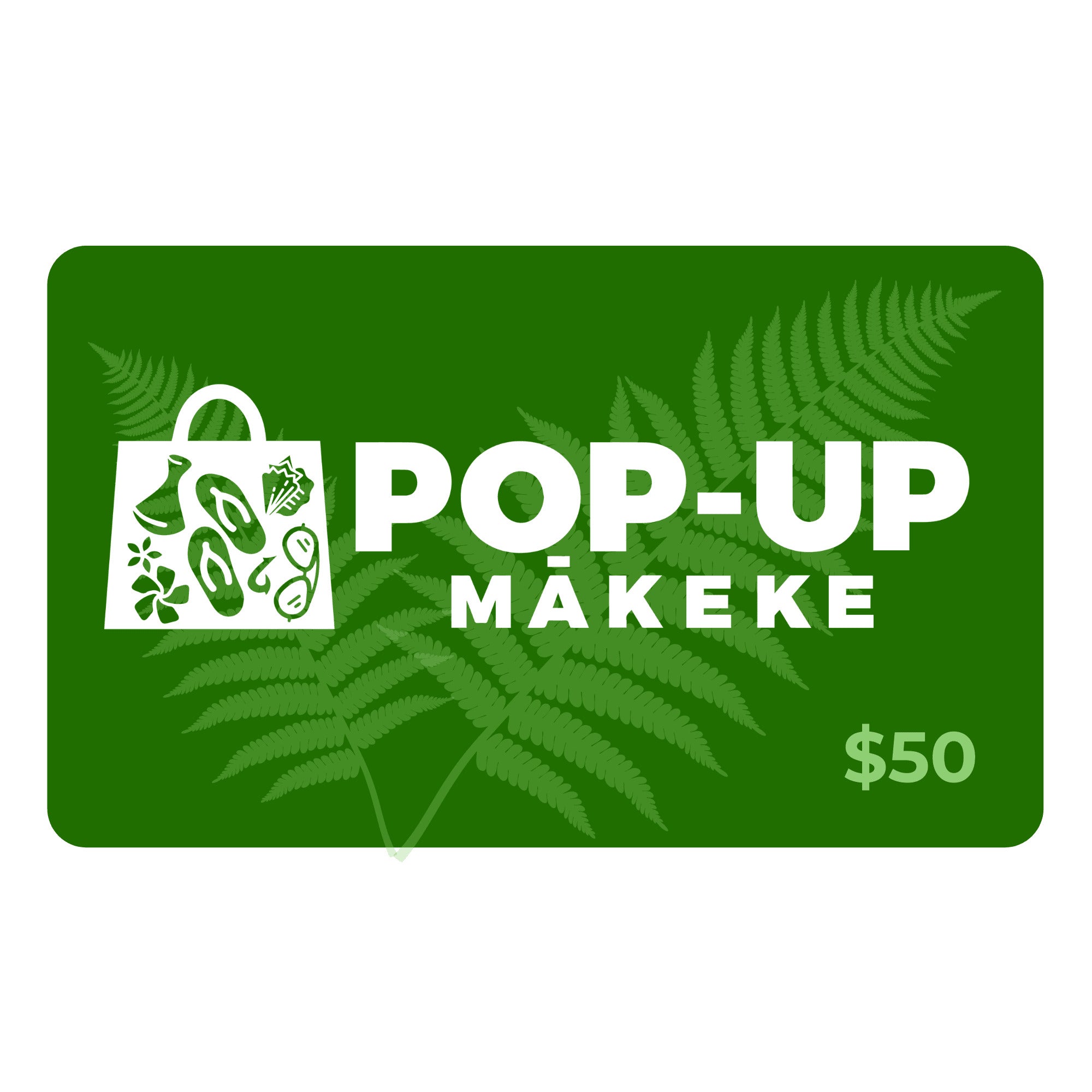 Pop-Up Mākeke $50 Gift Card