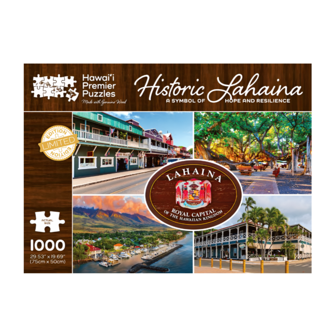 "Historic Lahaina" 1000-Piece Puzzle