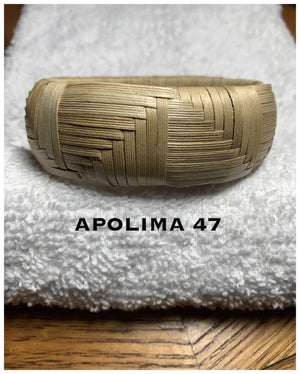 Apolima Lauhala Barrel Bracelet - Style #47