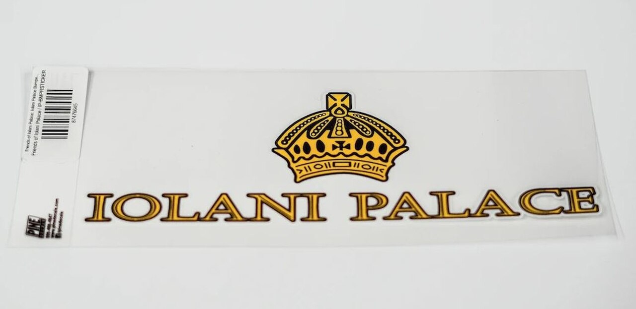 Iolani Palace Bumper Sticker