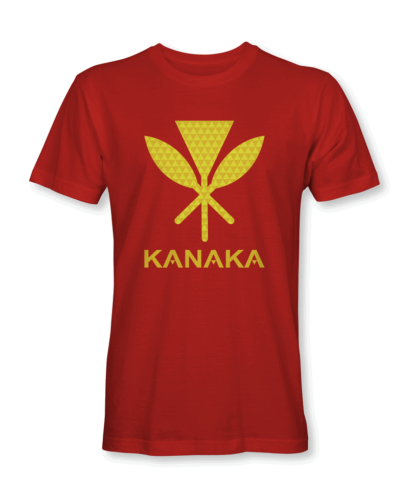 Kanaka Maoli T-Shirt: Red