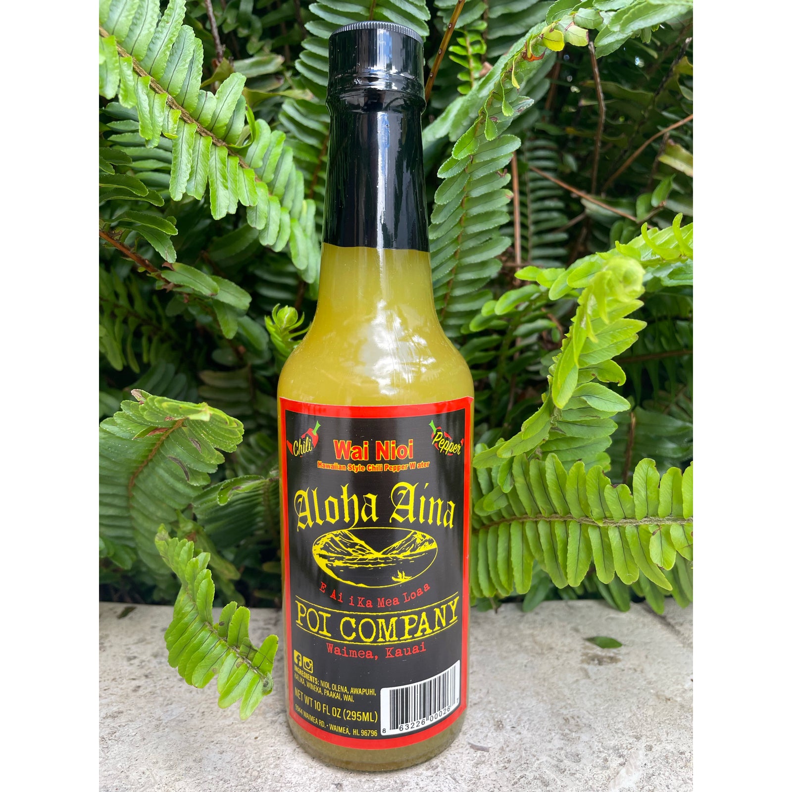 Pop-Up Mākeke - Aloha Aina Poi - Chili Pepper Water