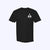 Pop-Up Mākeke - Aloha Aina Poi Co. - Mauka Logo Men's Short Sleeve T-Shirt - Black - Front View