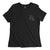 Pop-Up Mākeke - Aloha Ke Akua Clothing - Melia Women's Short Sleeve T-Shirt - Black - Front View