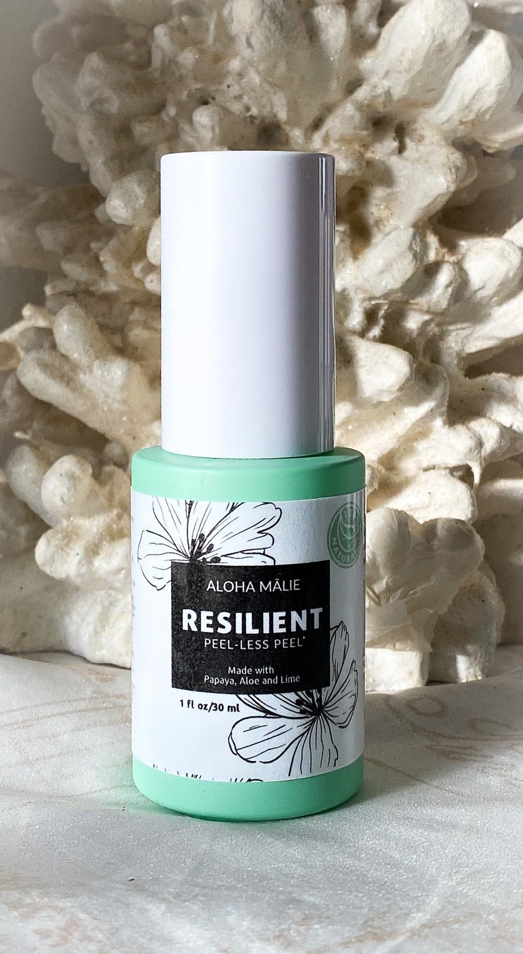 Pop-Up Mākeke - Aloha Mālie - Resilient Peel-less Skin Peel Exfoliating Treatment