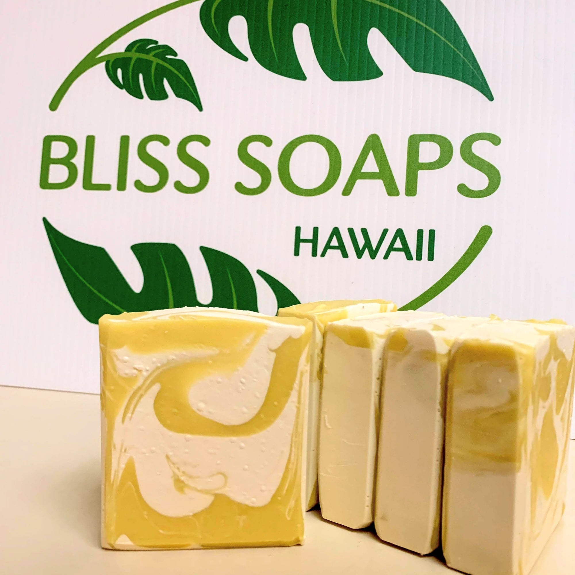 Pop-Up Mākeke - Bliss Soaps Hawaii - Dad's Lemon Bath & Body Bar Soap