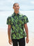 Pop-Up Mākeke - David Shepard Hawaii - Hāpuʻu Tree Fern Men's Aloha Shirt - Close Up