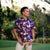 Pop-Up Mākeke - David Shepard Hawaii - Māmaki & Butterflies Men's Aloha Shirt - Outside