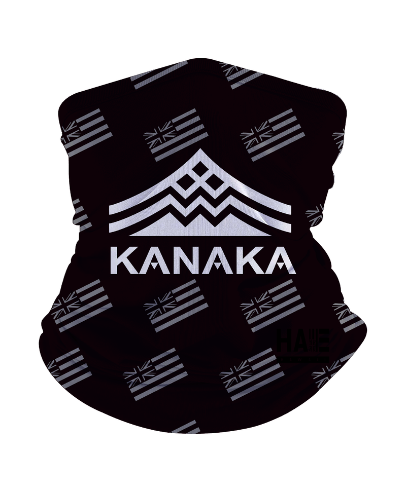 Pop-Up Mākeke - Hae Hawaii-WP - Kanaka Gaiter Mask - Black