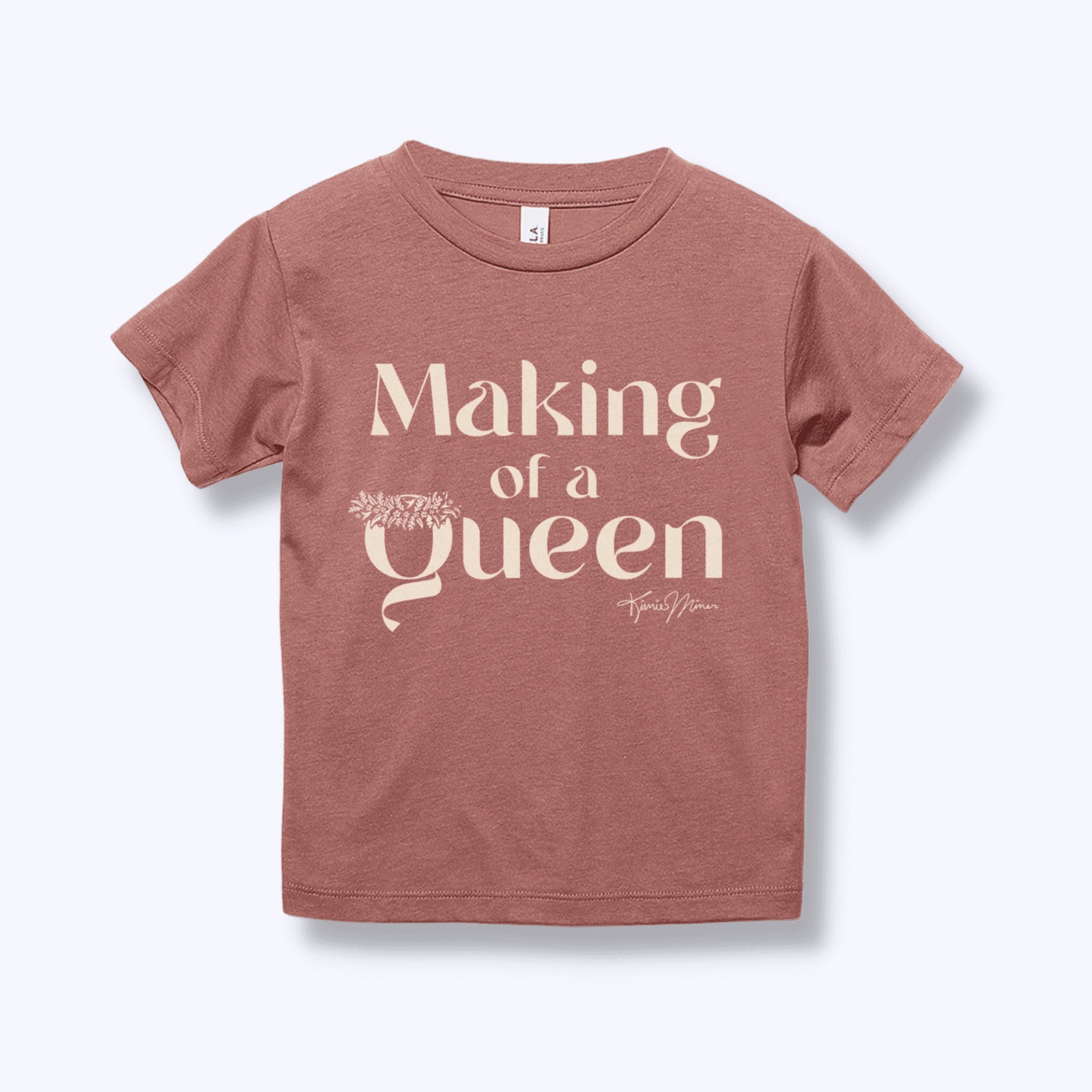 Pop-Up Mākeke - Haku Collective - Making Of A Queen Keiki Short Sleeve T-Shirt