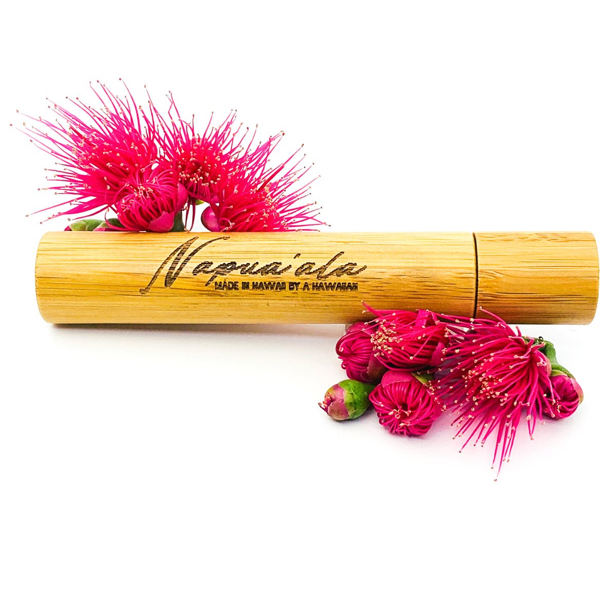 Pop-Up Mākeke - Napua&#39;ala - Lokelani Maui Rose Bamboo Perfume Roll-On