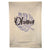 Pop-Up Mākeke - Sal Terrae - Flour Sack Kitchen Towel - Ohana - Blue Monstera - Front View