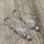 Pop-Up Mākeke - Stacey Lee Designs - Juicy Dangle Earrings - White Freshwater Pearls