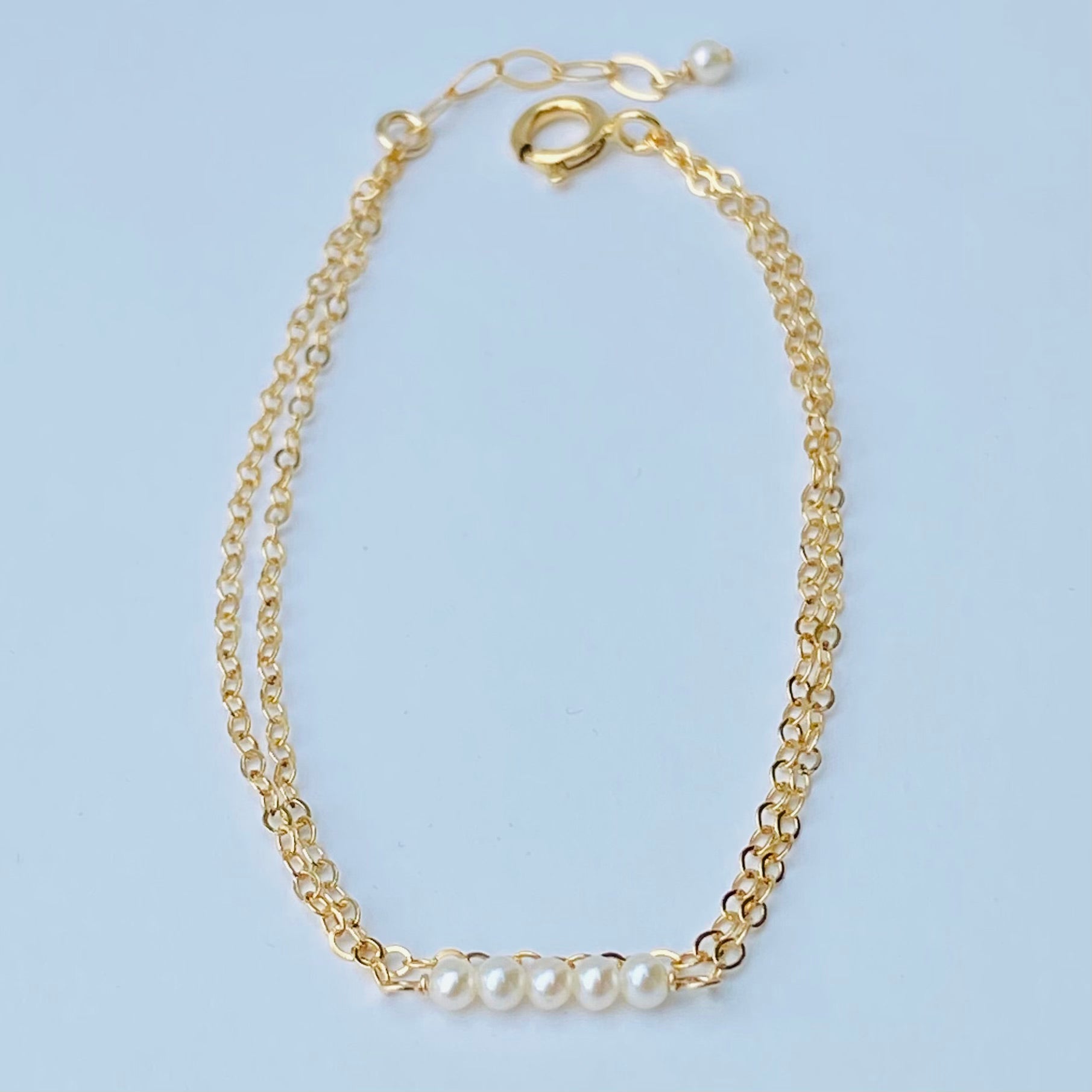 Pop-Up Mākeke - Stacey Lee Designs - Sweet Pea 14K Gold Fill Bracelet