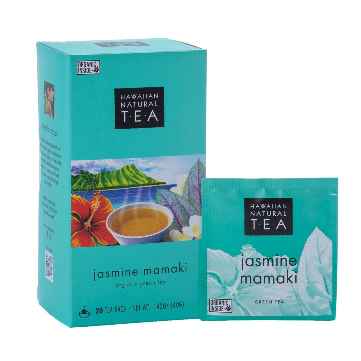 Pop-Up Mākeke - Tea Chest Hawaii - Organic Green Tea - Jasmine Mamaki