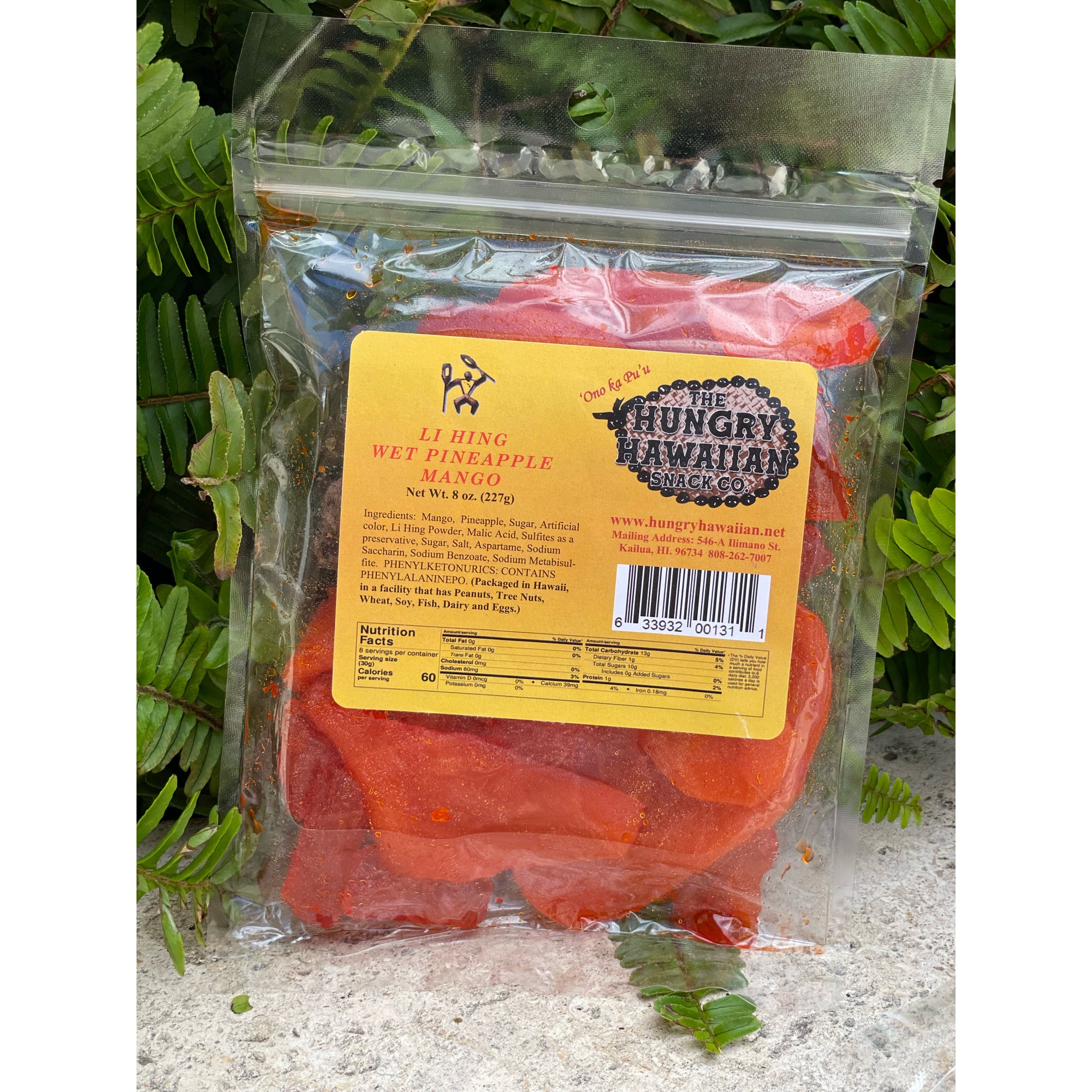 Pop-Up Mākeke - The Hungry Hawaiian Snack Co. - Li Hing Wet Pineapple Mango Slices