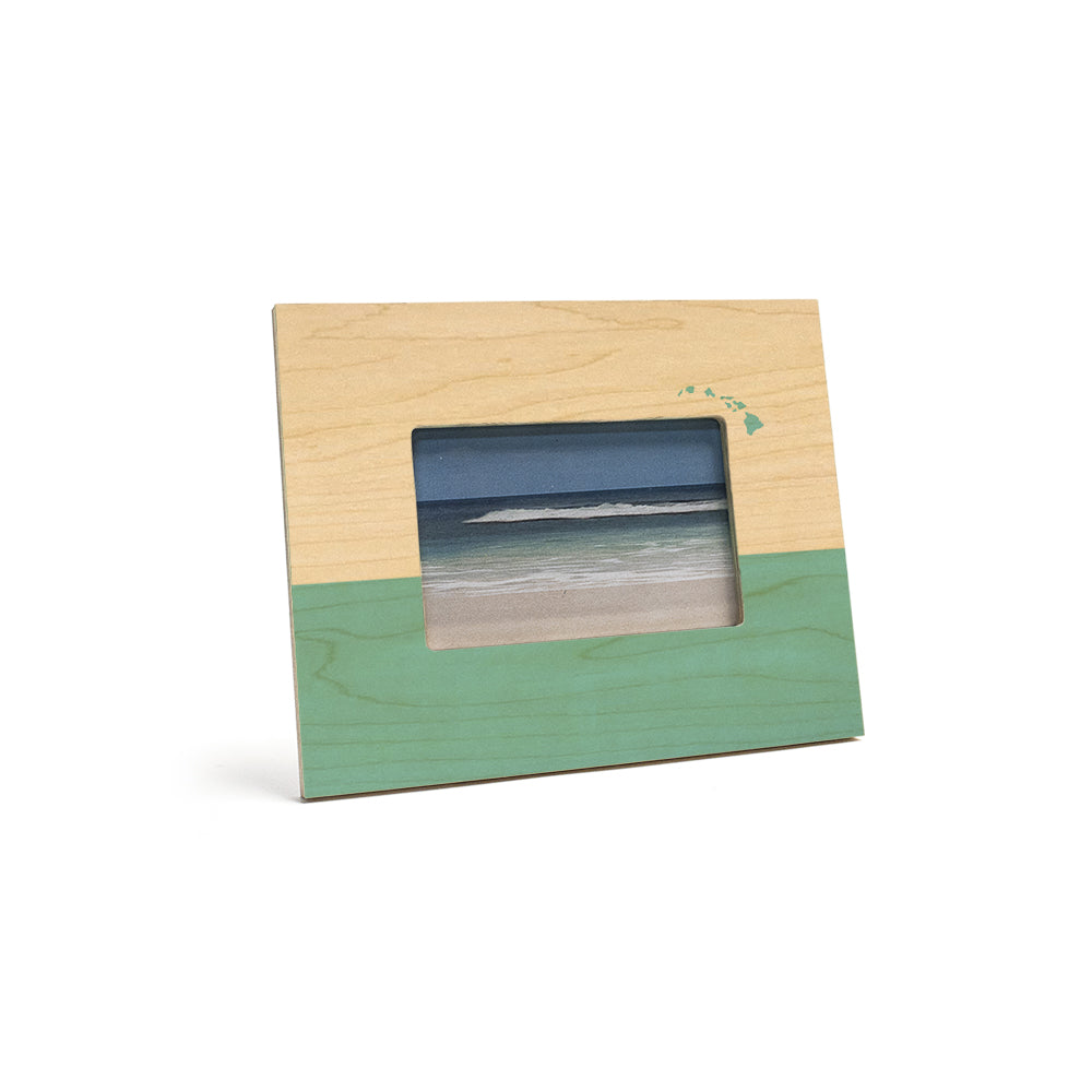 TWO TONE ISLANDS 4X6 PICTURE FRAME